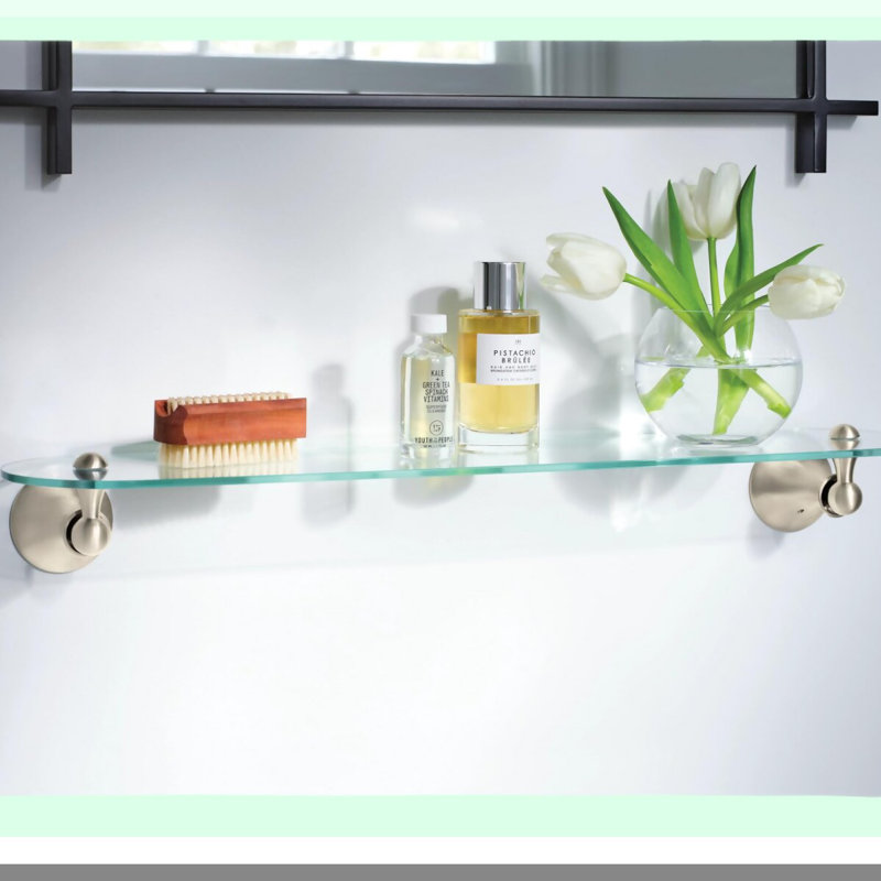 Brushed Nickel Lounge Vanity Shelf DN7790BN