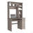 Compu 180 Hutch Desk, Multiple Shelves, Retractable Keyboard Tray, CPU Door Panel, One Drawer-1772411113