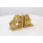 Cole And Grey Polystone Ginkgo Tree Decorative Bookends
