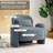 37.2 Wide Oversized Upholstered Sofa Chair-576603305