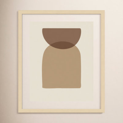 Arch Half Moon Abstract Print