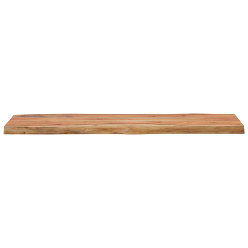 Alpen Home Table Top Rectangular Solid Wood, 2.5cm H x 90cm W x 40cm D, Acacia Wood