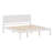 Platform Bed Frame With Headboard, Solid Pine Wood Slat Support - No Box Spring Needed-130557773