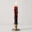 Ensemble de 2 bougies d'Halloween rouges pour Halloween