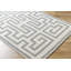 Rectangle Desiree Geometric Hand Tufted Wool Area Rug in Black/Brown-1865403638