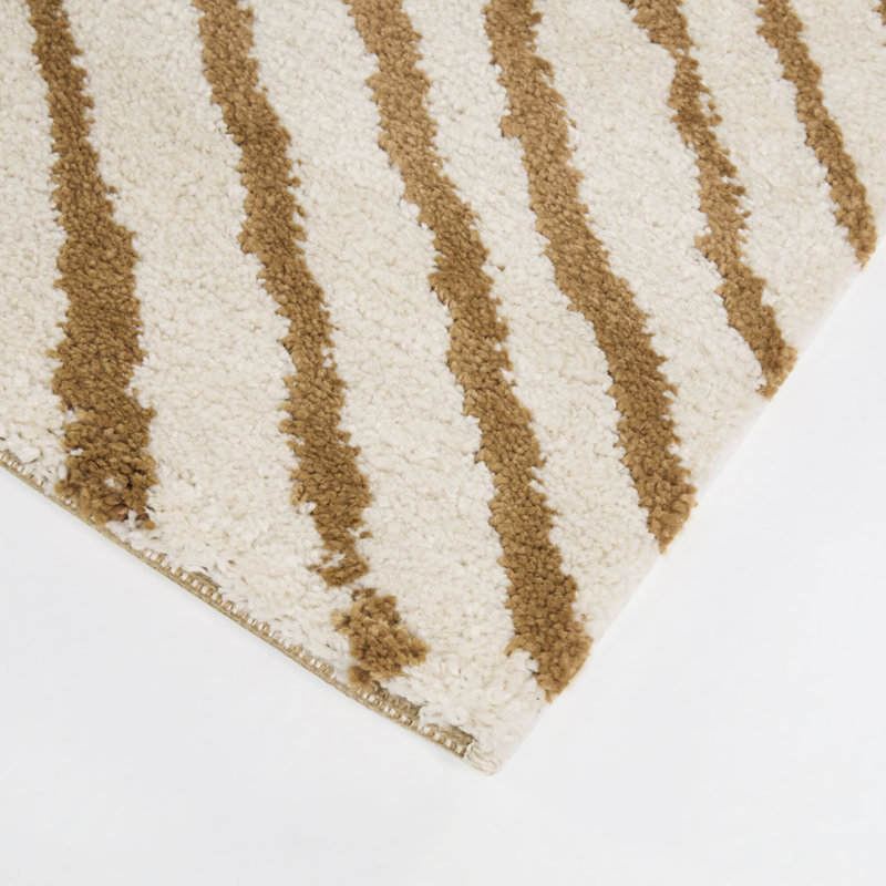 Tapis brun clair Aleksa, Rectangle 5 pi 3 po x 7 pi