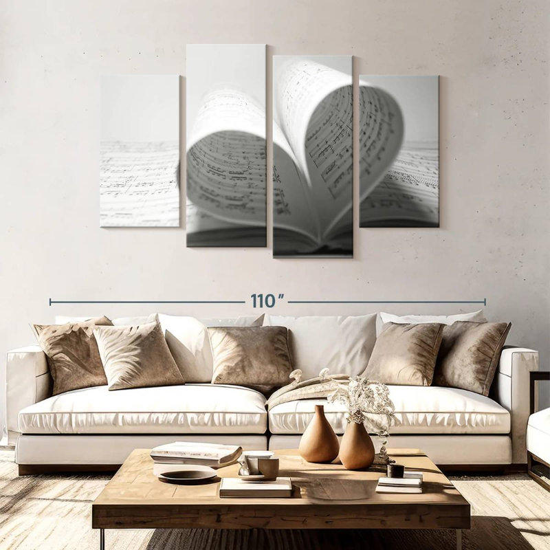 Love For Music, 54" H x 84" W