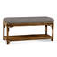 Summer Retreat Wicker Shelf Storage Bench-71425197-86505846