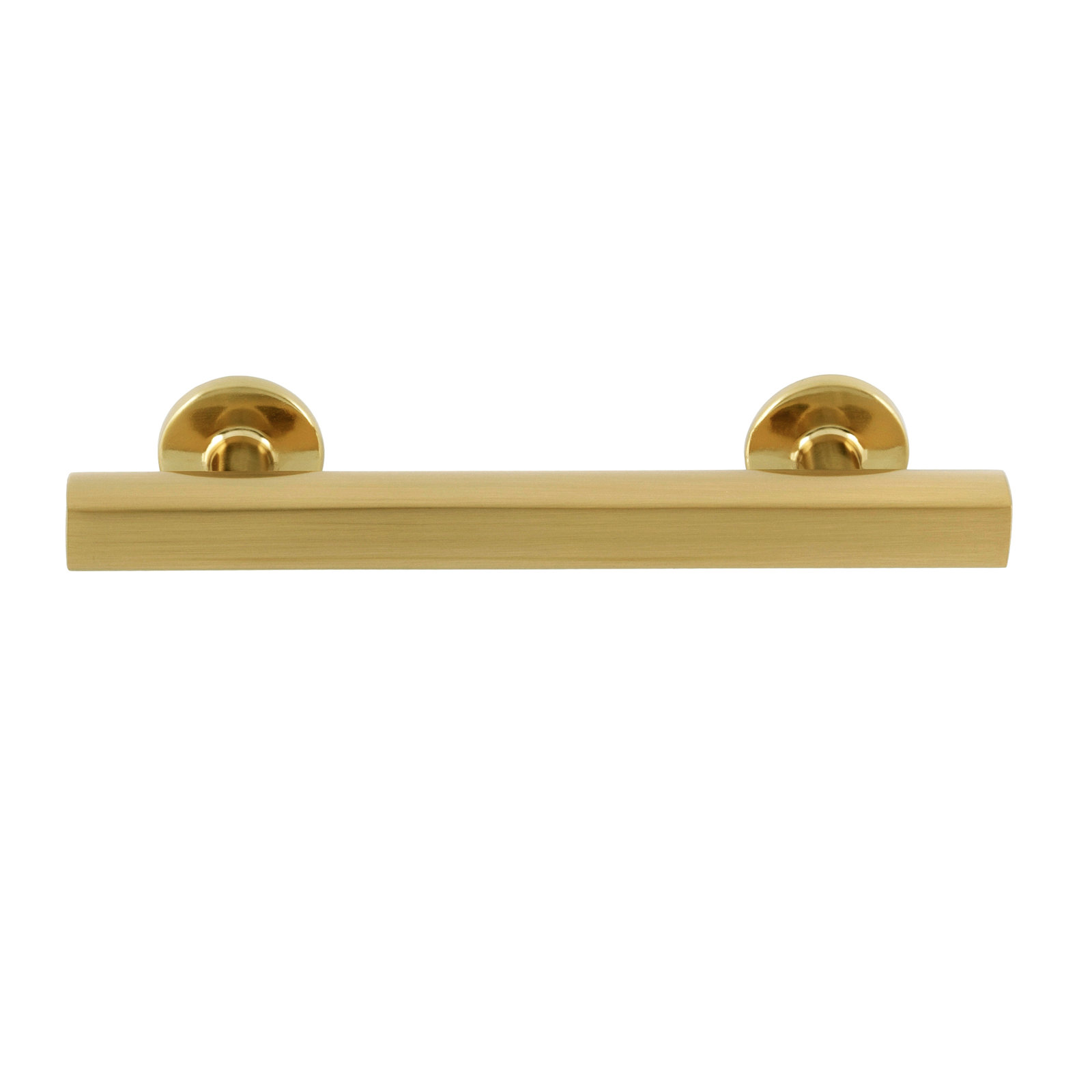 Flynn Bar Pull, Satin Brass, 3 1/2"