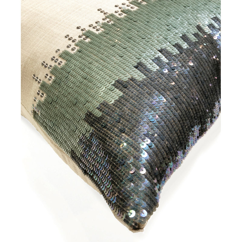 Square Pillow Cover and Insert, Sage