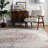 Mcalmont Medallion Power Loomed Performance Pink/Fuchsia Rug-29217705