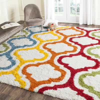 Sgk-Shag Kids Performance Geometric Rug