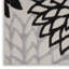 Tapis intérieur / extérieur noir / gris / blanc à motif floral Arnelle-879009627