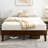 12" High Wood Platform Bed Frame, Solid Wood Platform Bed with Sturdy Slat Support, Without Headboard, No Box Spring Needed-673696002-725196499