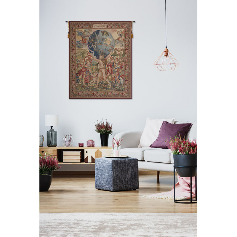 Loom Woven Cotton Blend Wall Hanging