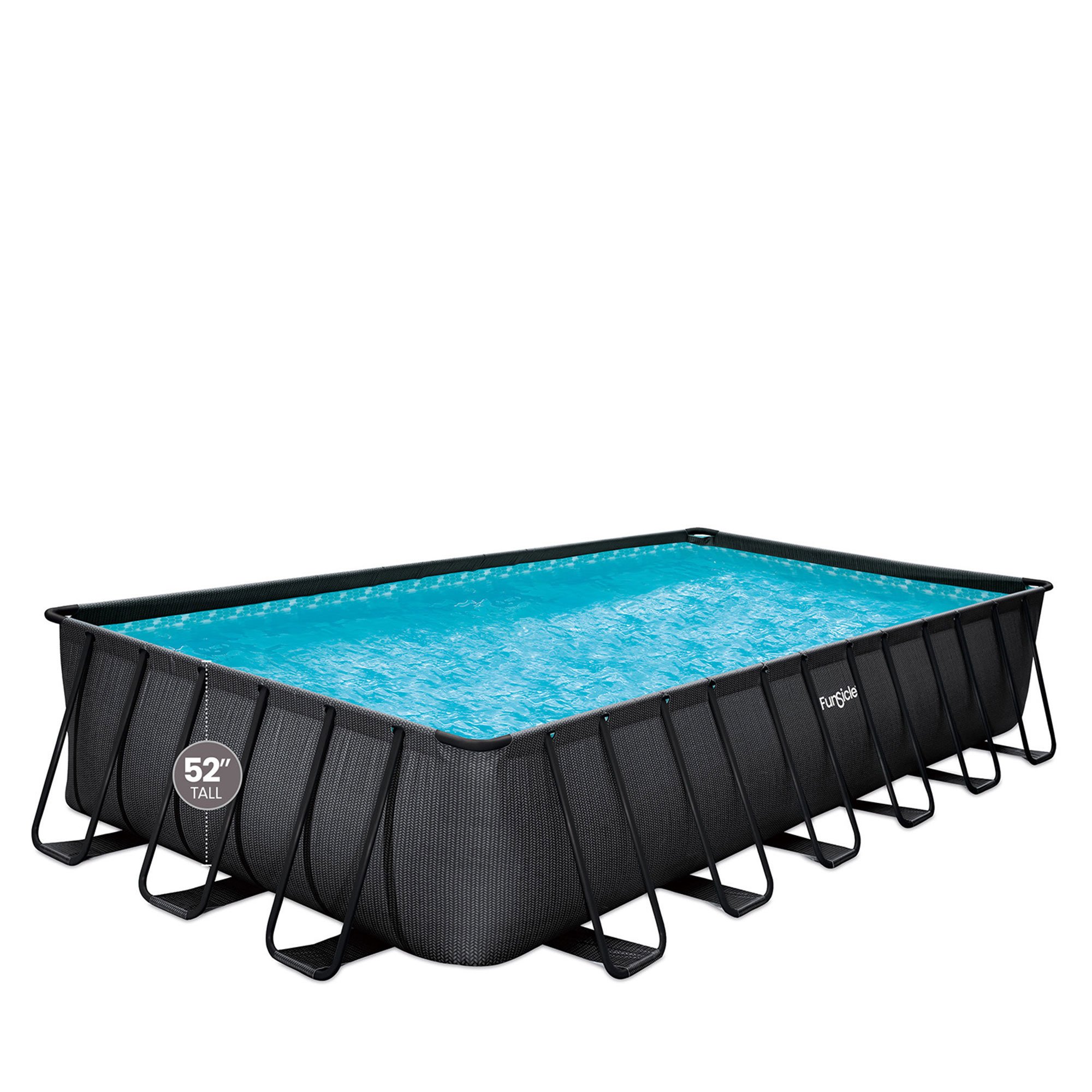 Funsicle: Oasis Designer Lap Pool - Above Ground Pool Set, Durable 3 ...