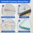 56"-60" W X 74" H Single Sliding Frameless Shower Door 8Mm Thickened Tempered Glass Stainless Steel Hardware-123404439