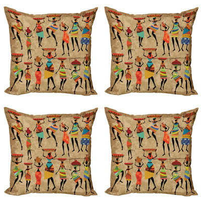 Mixed Reversible Pillow Cover