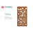 Steel Galaxy Decorative Panel
