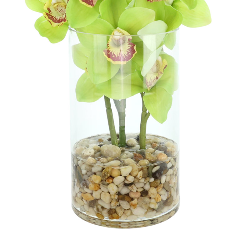 Orchid Faux Floral in Vase