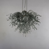 Lowestoft Glass Dimmable Geometric Chandelier