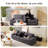 Pinederosa 88.58'' Chenille Square Arm Sofa-770371775