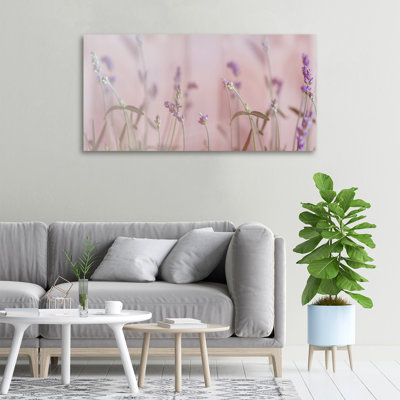 Lavender - No Frame Print on Canvas