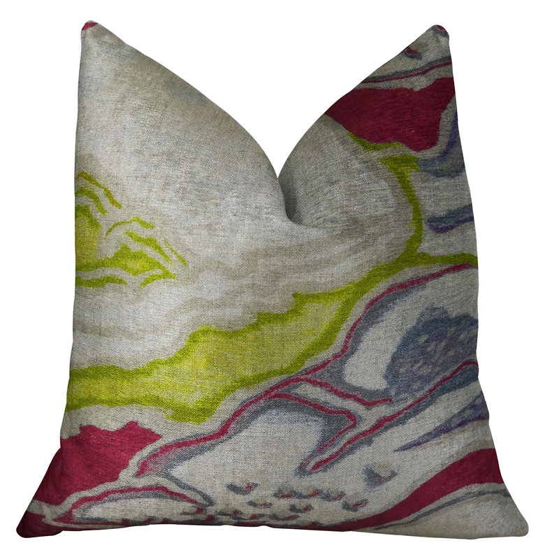 Coussin de luxe fait à la main Namaste, 20 po x 26 po, Coussin lombaire