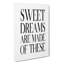 Sweet Dreams - Wrapped Canvas-61879745