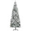 Arbre de Noël artificiel pin enneigé 9 pi avec branches réalistes et 1084 pointes