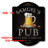 Beer & Nuts Customized Bar Sign For Home-100664520