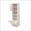 Armoire de trieur de linge inclinable à un compartiment et une porte pour une utilisation efficace de l'espace et un décor moderne-132677081
