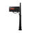Titan Aluminum Post Mounted Mailbox