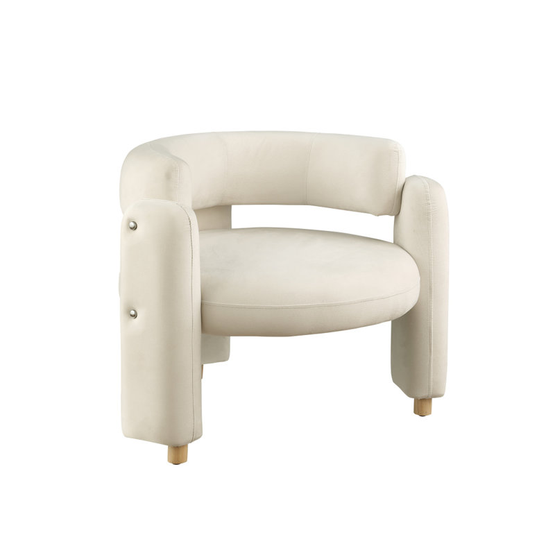 Chaise d'appoint, Tissu blanc