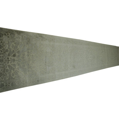 Brandell One-of-a-Kind 2.8x15.0 Runner Area Rug Ivory