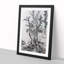 Autumn Wood by Shen Zhou - Framed Print-55456738-55456739