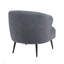 Fauteuil d'appoint de luxe avec revêtement Boucle et coussins en mousse haute densité pour plus de confort et de style-1087530141