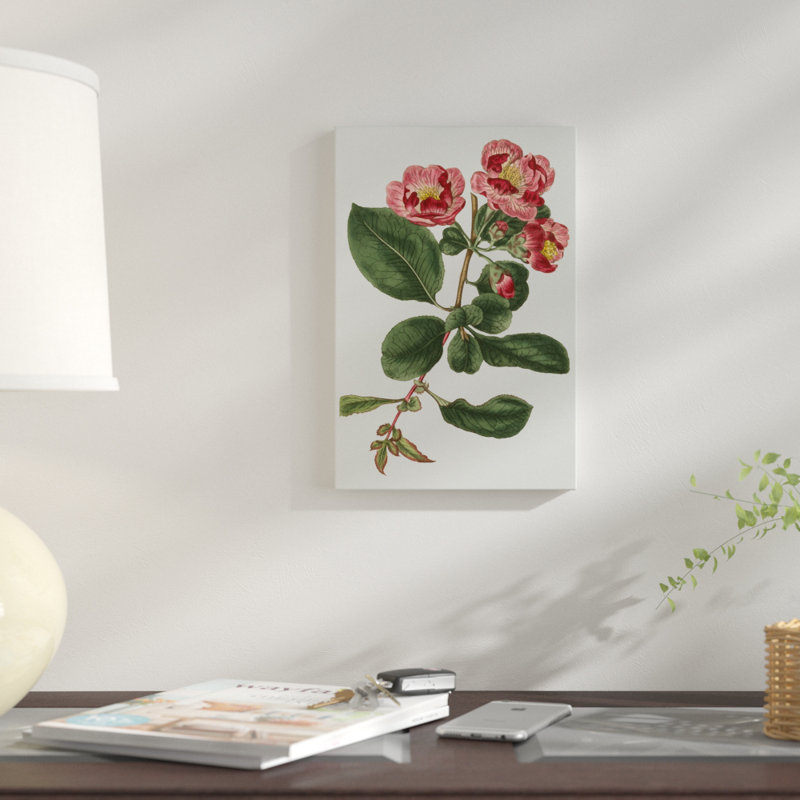 «Floral Gems I» par Vision Studio, reproduction d'impression sur toile tendue, H 40 po x l 26 po x P 1,5 po, Toile tendue
