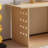 Light brown durable artificial board computer desk-1705537382
