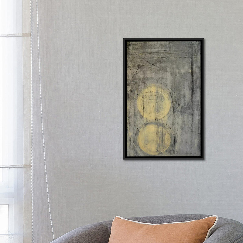 « prélevé », reproduction sur toile, H 26 po x l 18 po x P 1,5 po, Toile avec cadre noir, Pas de tapis