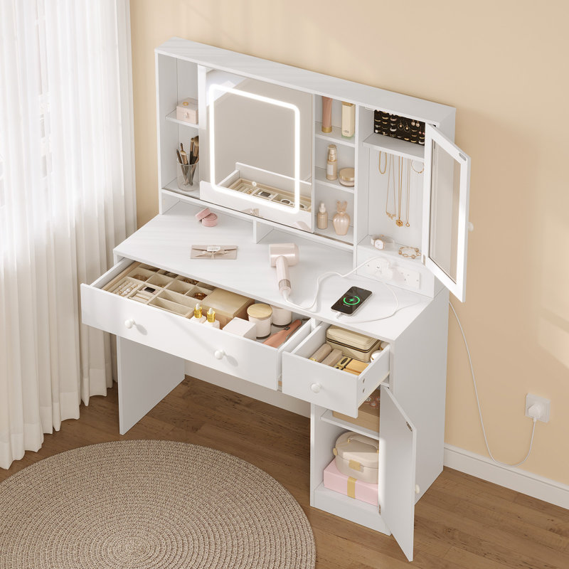 Dressing Table with Mirror