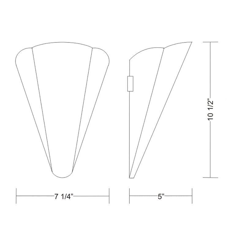 Bella 1-Light Flush Mount