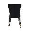 Hartshorne Velvet Dining Chairs - Ergonomic Curved Back with Metal Legs -  Side Chair for Dining Room Kitchen Living Room-1348625287-1411989036-1411989038