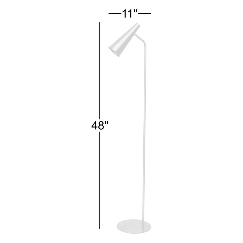 Trumpet Task Floor Lamp