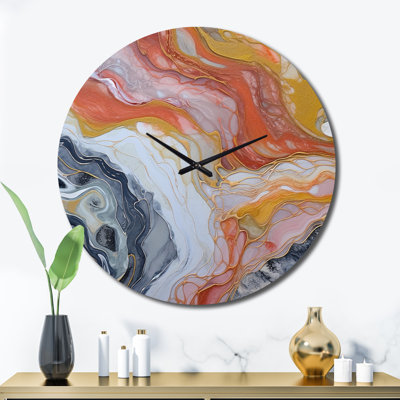 Horloge murale Peach