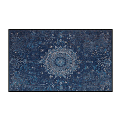 Machine Washable Gray Area Rug