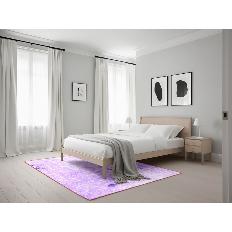 Tapis mauve Kalenna, Rectangle 5 pi x 7 pi