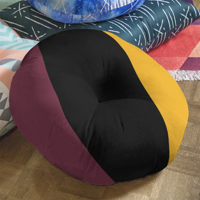 Striped Reversible Throw Pillow