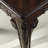 Dark Cherry Colored Coffee Table With Ornate Details For A Luxurious Feel Finish Style Wood Rich Texture