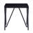 Gordon Glass End Table with Metal Frame
